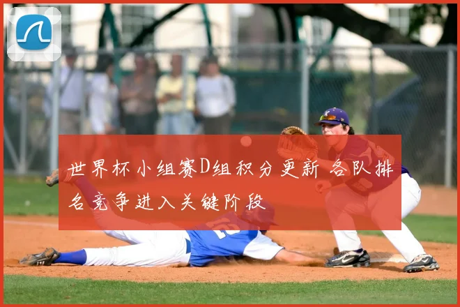 世界杯小组赛D组积分更新 各队排名竞争进入关键阶段