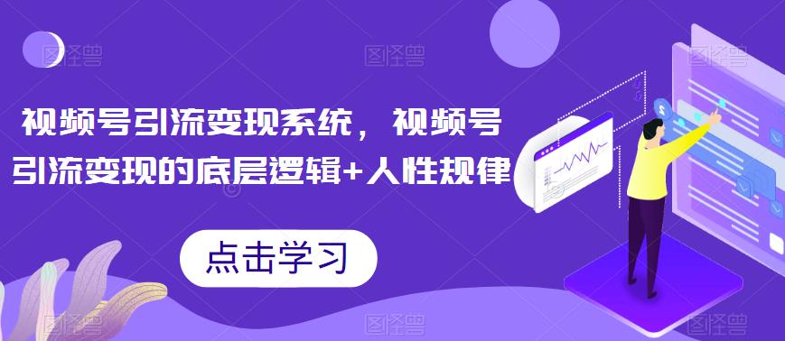 视频号引流变现系统，视频号引流变现的底层逻辑 人性规律