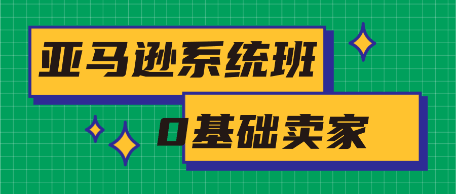 图片[1]-亚马逊系统班，专为0基础卖家量身打造，亚马逊运营流程与架构-淘金部落