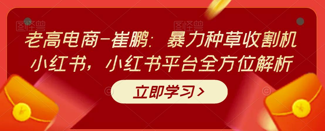 图片[1]-暴力种草收割机小红书，小红书平台全方位解析-淘金部落