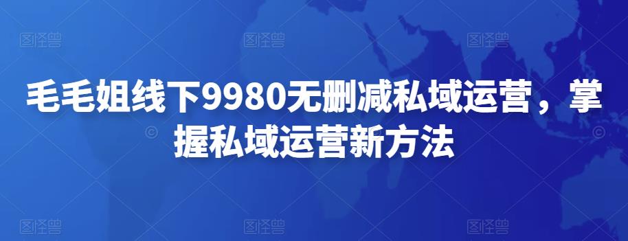 图片[1]-私域运营的核心课程：学会私域运营，掌握私域运营新方法-淘金部落