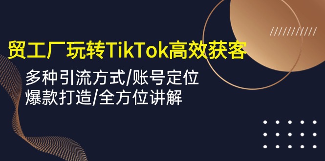 图片[1]-TikTok上的外贸达人：如何用短视频让客户源源不断-淘金部落